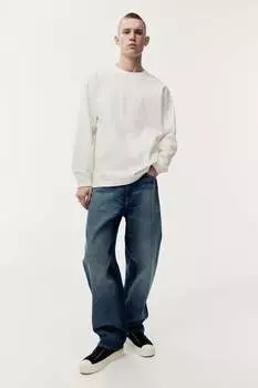 Свободные джинсы H&M, синий