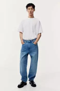 Свободные джинсы H&M, синий