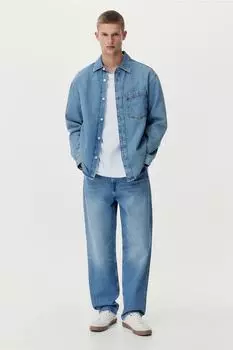 Свободные джинсы H&M, синий