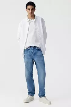 Свободные джинсы H&M, синий