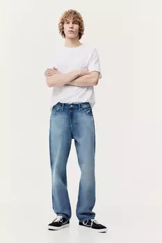 Свободные джинсы H&M, синий
