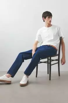 Свободные джинсы H&M, синий