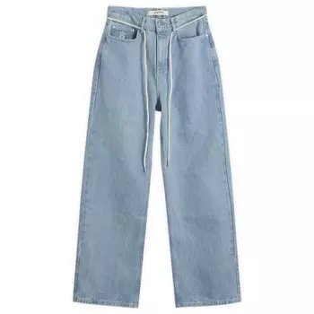 Свободные джинсы из денима About:Blank, голубой