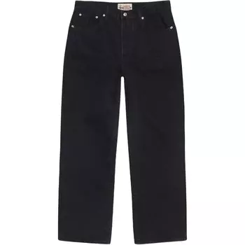 Свободные джинсы из денима Stussy, светло-голубой