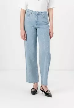 Свободные джинсы NMJANNEL Noisy May, цвет Light Blue Denim