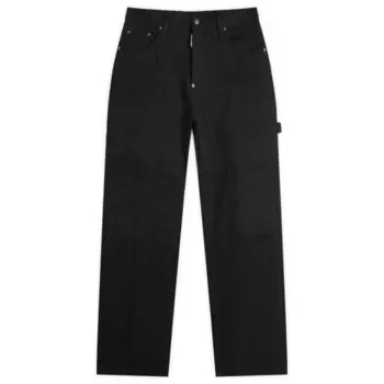 Свободные джинсы плотника Dsquared2, черный