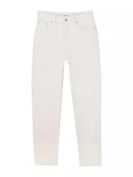 Свободные джинсы Pull&Bear, экрю