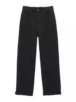 Свободные джинсы Pull&Bear, черный