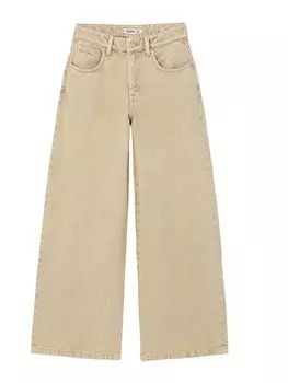 Свободные джинсы Pull&Bear, кэмел