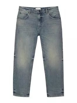 Свободные джинсы Pull&Bear, морской синий