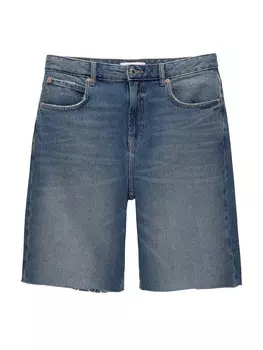 Свободные джинсы Pull&Bear, темно-синий