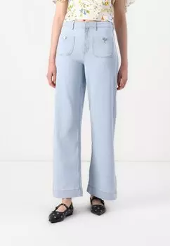 Свободные джинсы VMKAYLA WIDE POCKET Vero Moda, синий