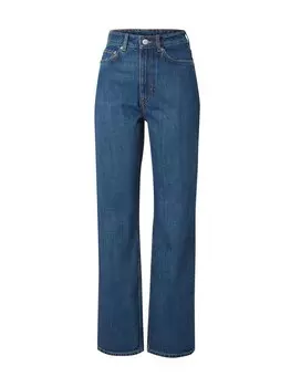 Свободные джинсы Weekday, синий джинсовый