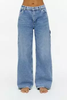 Свободные джинсы willow H&M, синий