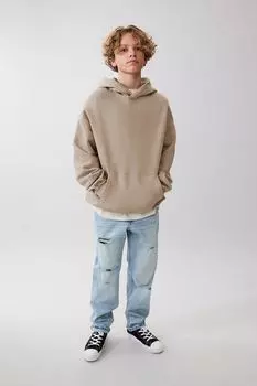 Свободные джинсы зауженного кроя H&M, синий