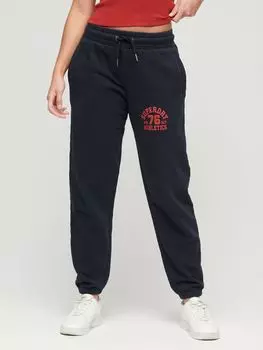 Свободные джоггеры Athletic College Superdry, темно-синий/красный