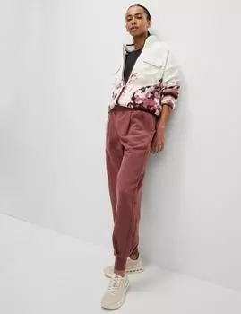 Свободные джоггеры с манжетами из хлопка Goodmove, темно-серый