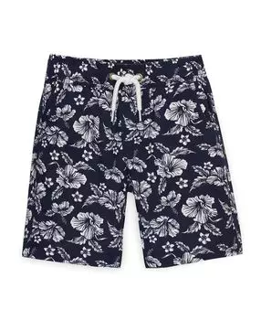 Свободные льняные шорты без застежки для мальчиков, детские Hope & Henry