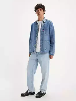 Свободные легкие мужские джинсы 568 Levi's, цвет Varsity Academia Lightweight - Light Wash - Non-Stretch