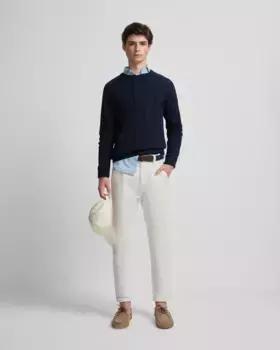 Свободные мужские брюки-чинос цвета камня Silbon, цвет Piedra