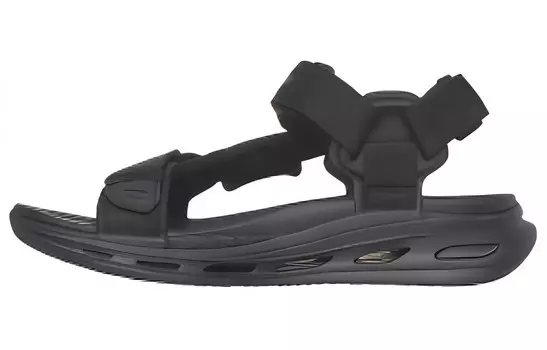 Свободные пляжные сандалии мужские черные Skechers