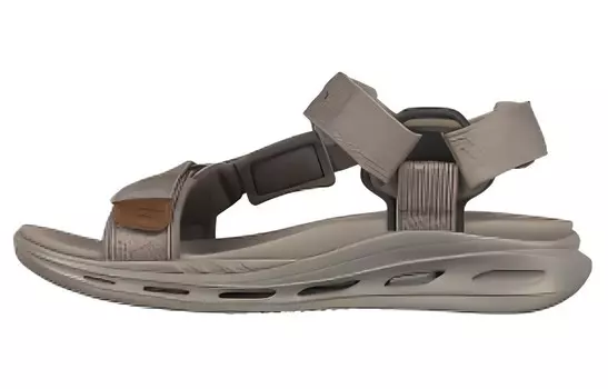 Свободные пляжные сандалии мужские коричневые Skechers