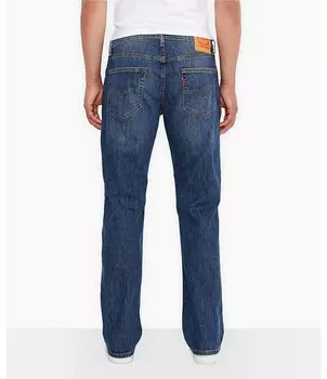 Свободные прямые эластичные джинсы Levi's Big & Tall 559, синий