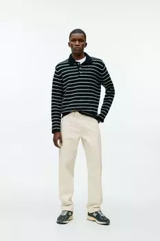 Свободные прямые джинсы Ocean Arket, экрю