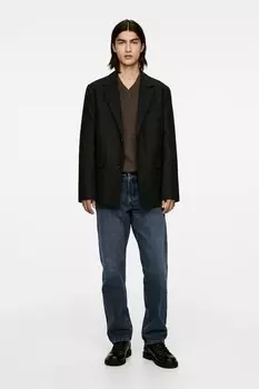 Свободные прямые джинсы ocean Arket, синий