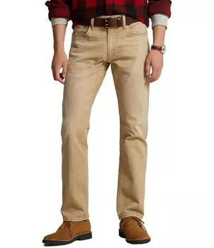 Свободные прямые джинсы Polo Ralph Lauren Hampton, бежевый
