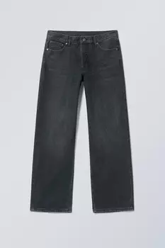 Свободные прямые джинсы sphere с заниженной талией Weekday, синий