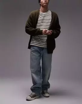 Свободные прямые джинсы Tommy Jeans Jamie средней степени стирки