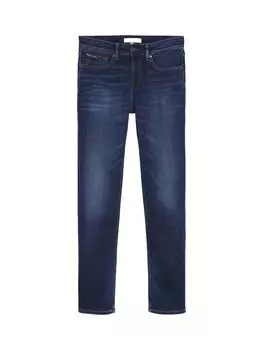 Свободные прямые джинсы Tommy Jeans, темно-синий стрейч Aspen