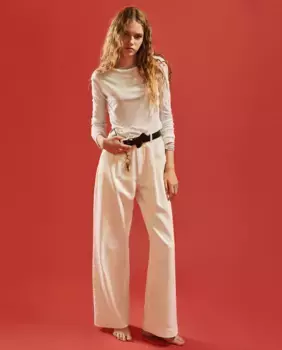 Свободные широкие джинсы Sfera, белый