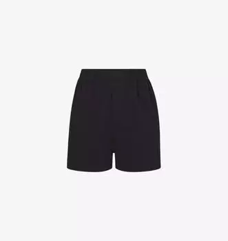 Свободные шорты-боксеры из трикотажного джерси Boyfriend Skims, цвет onyx