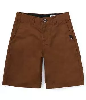 Свободные шорты-грузовик Volcom Big Boys 8–20, коричневый