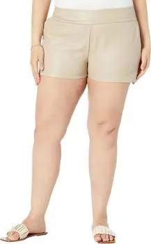 Свободные шорты из искусственной кожи SLG39 Commando, песок