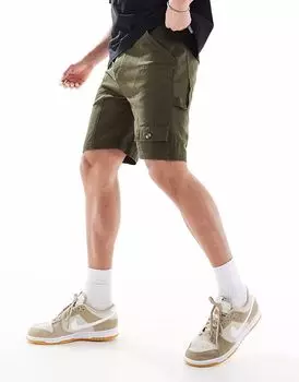 Свободные шорты-карпентар Another Influence цвета хаки
