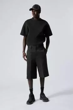 Свободные шорты от костюма Weekday, черный