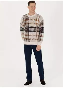 Свободные синие мужские джинсовые брюки с нормальной талией и нормальными штанинами JAIME-U U.S. Polo Assn., синий