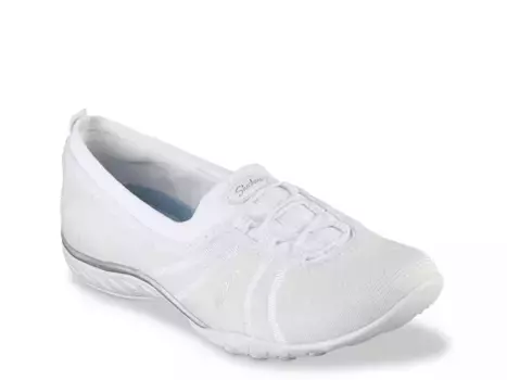 Свободные слипоны Skechers, White