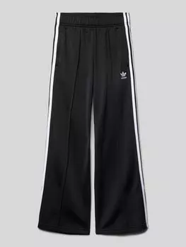 Свободные спортивные брюки с пришитыми этикетками adidas Originals, черный