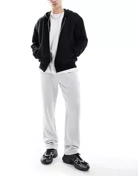 Свободные спортивные брюки серого цвета Cotton:On