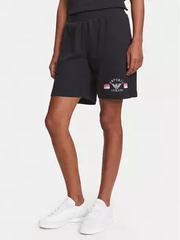 Свободные спортивные шорты EW000496 AF10882 UC001 Emporio Armani Underwear, черный