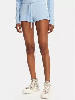 Свободные спортивные шорты JCWHS125312 Juicy Couture, голубой