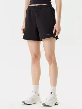 Свободные спортивные шорты Linear DW0DW21152 Tommy Jeans, черный