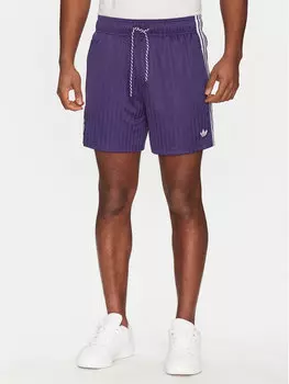 Свободные спортивные шорты Real Madrid Terrace Icons JF2586 Adidas, фиолетовый