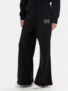 Свободные спортивные штаны 7W000106 AF12473 MC004 Ea7 Emporio Armani, черный