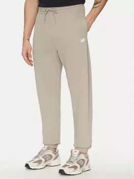 Свободные спортивные штаны Essentials MP41519 New Balance, бежевый