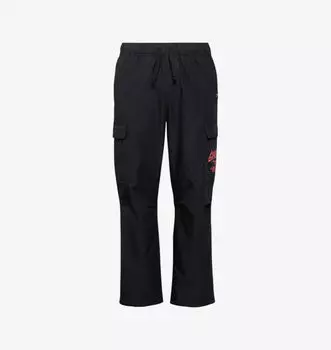 Свободные спортивные штаны из хлопкового трикотажа с принтом «Акула» Gymshark, черный